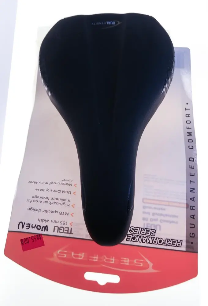 Serfas Tri Tegu Women's Triathlon / Road Bike Saddle Seat 274G  10.3" X 6" New 1
