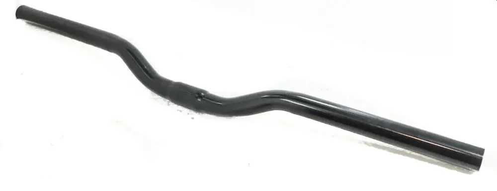 Steel Black 22.2 X 580Mm Mountain Hybrid Bike Handlebars New 1