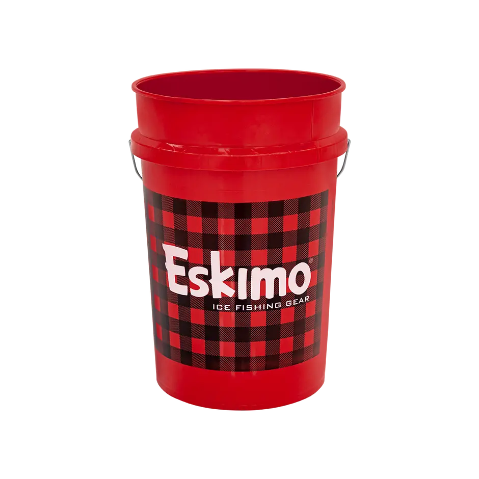 Buffalo Plaid Six-Gallon Bucket 1
