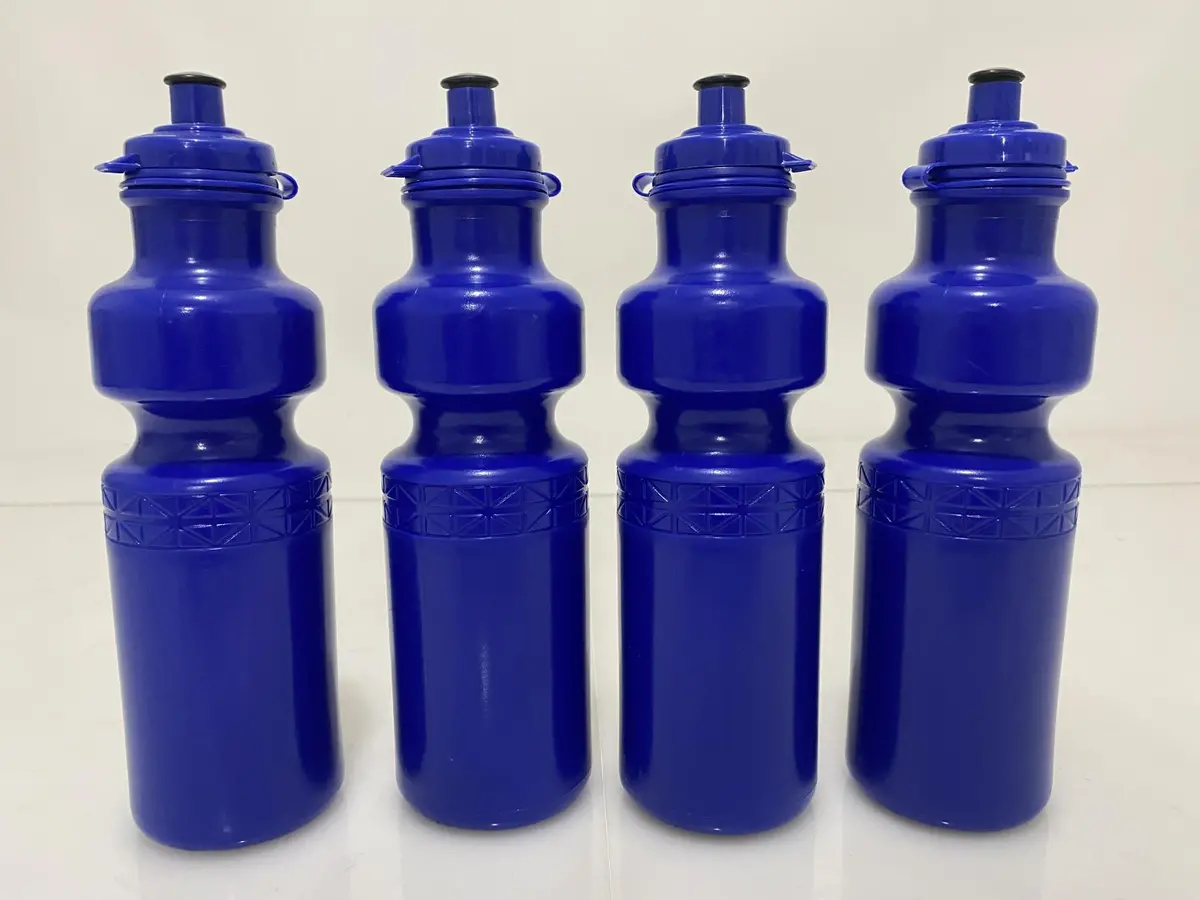 Lot 4 Blue California Springs Bike Duoflow 26Oz Water Bottles New 1