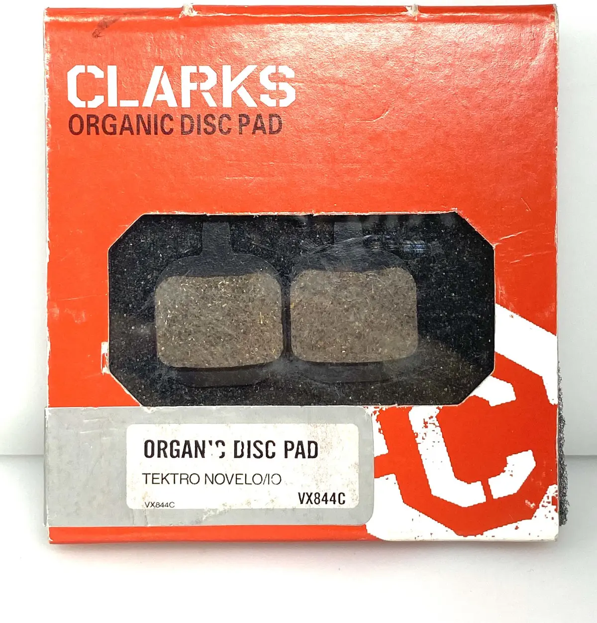 Clarks Tektro Vx844c Novelo / Io Organic Compound Disk Disc Bike Brake Pads New 1