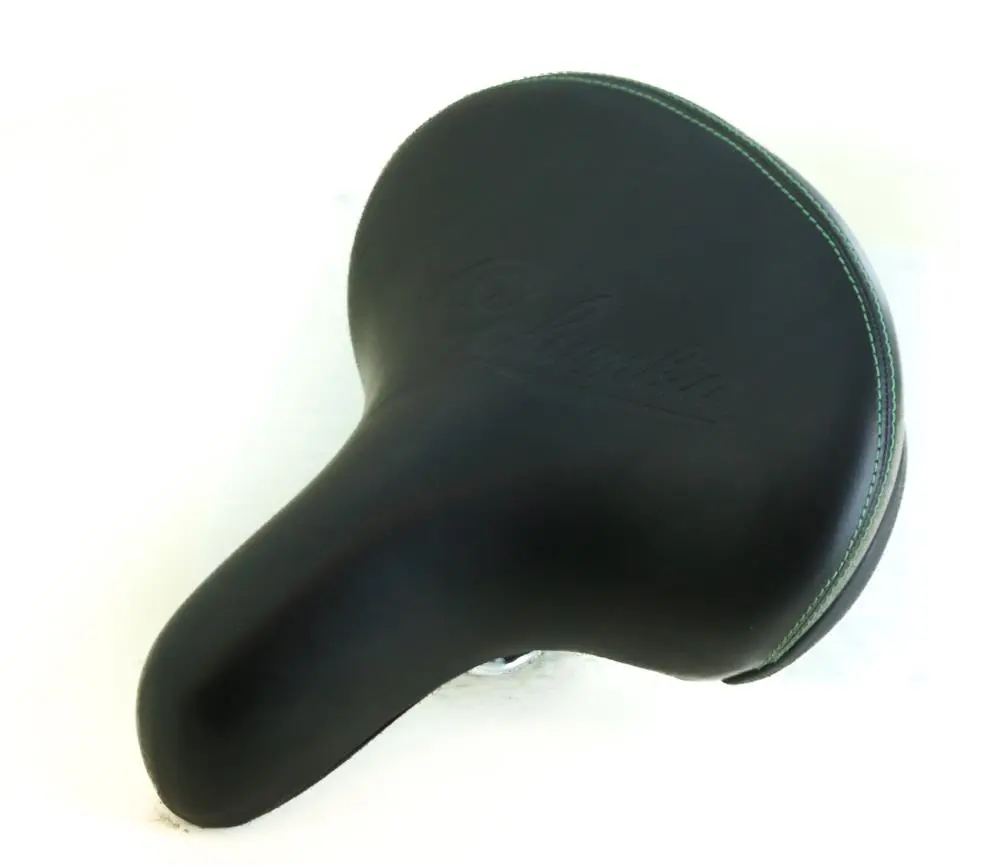 Columbia Yj-1137 Comfort Cruiser Hybrid Bike Wide Saddle / Seat Black New 1