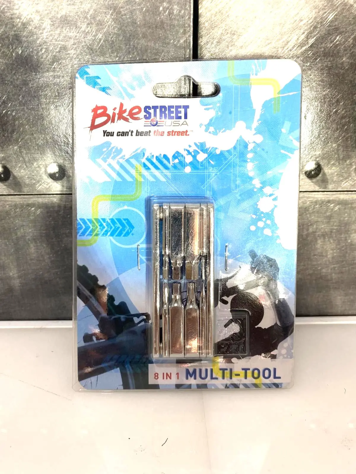Bike Bicycle Street Usa 8 In 1 Lightweight Rust Resistant Multi Tool New 1