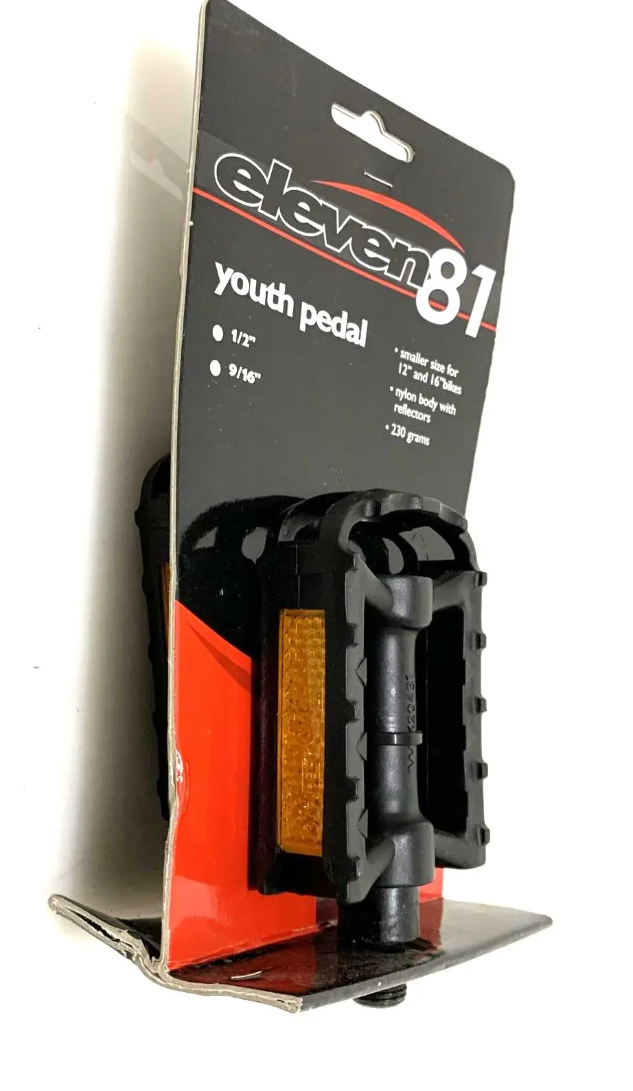 Eleven 81 Youth Bike Bicycle Cycle Pedal 9/16" Pedals New 1