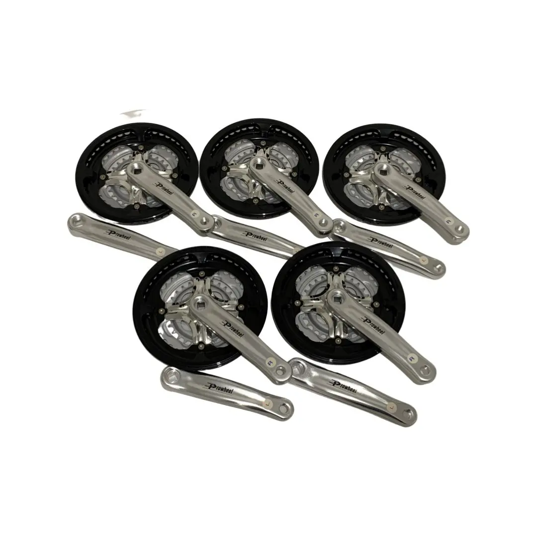 Lot Of 5 Prowheel 48/38/28T 7/8 Speed Square Taper Bike Crankset 170Mm New 1