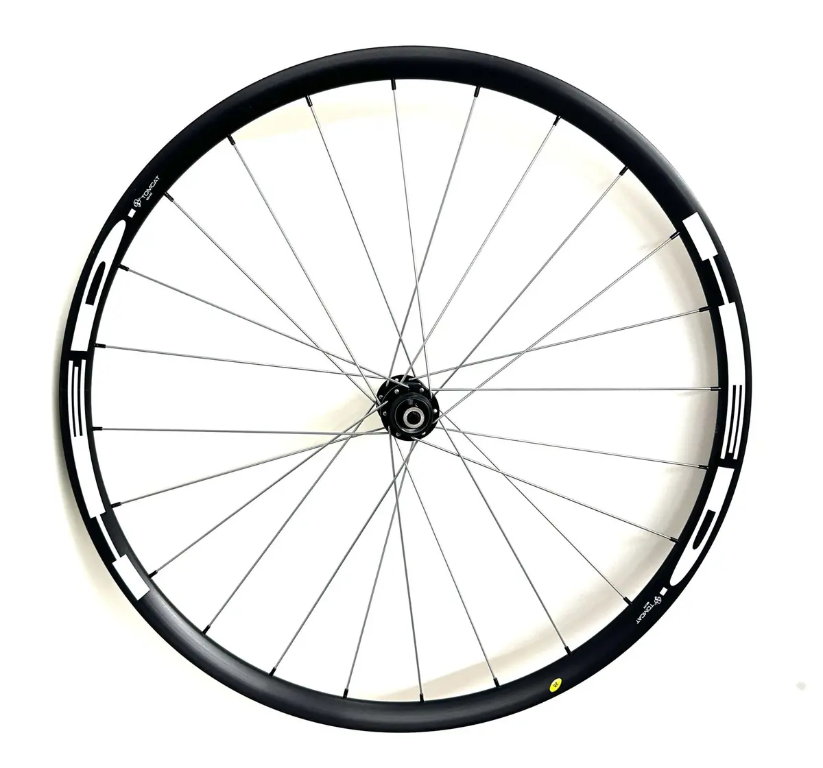 Hed Tomcat 622 X 21C 700C  Disc 24 H  Front Road Bike Alloy Wheel Qr Black New 1