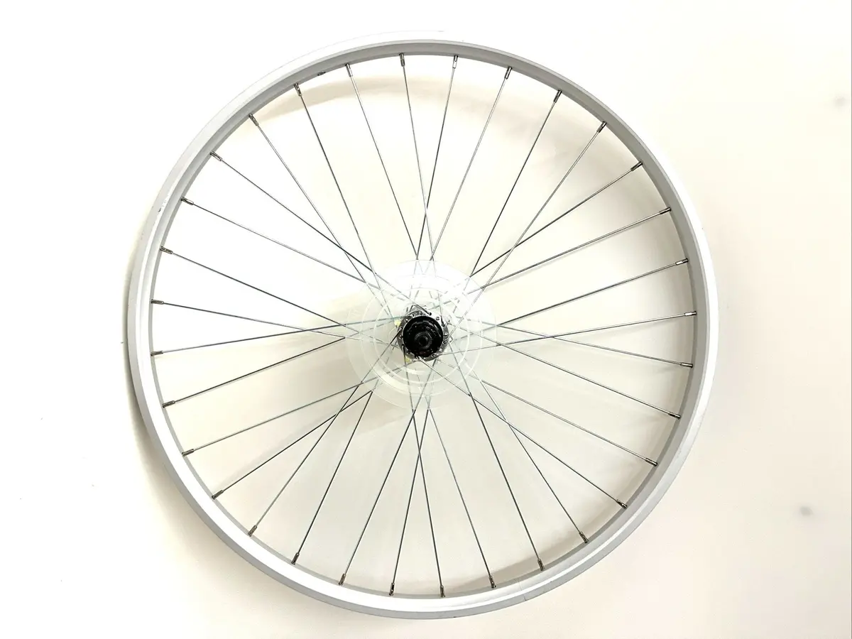 Alloy Silver 650B 27.5" 1.1 Rim Brake Bike Rear Wheel 8 Spd Cassette Shimano New 1