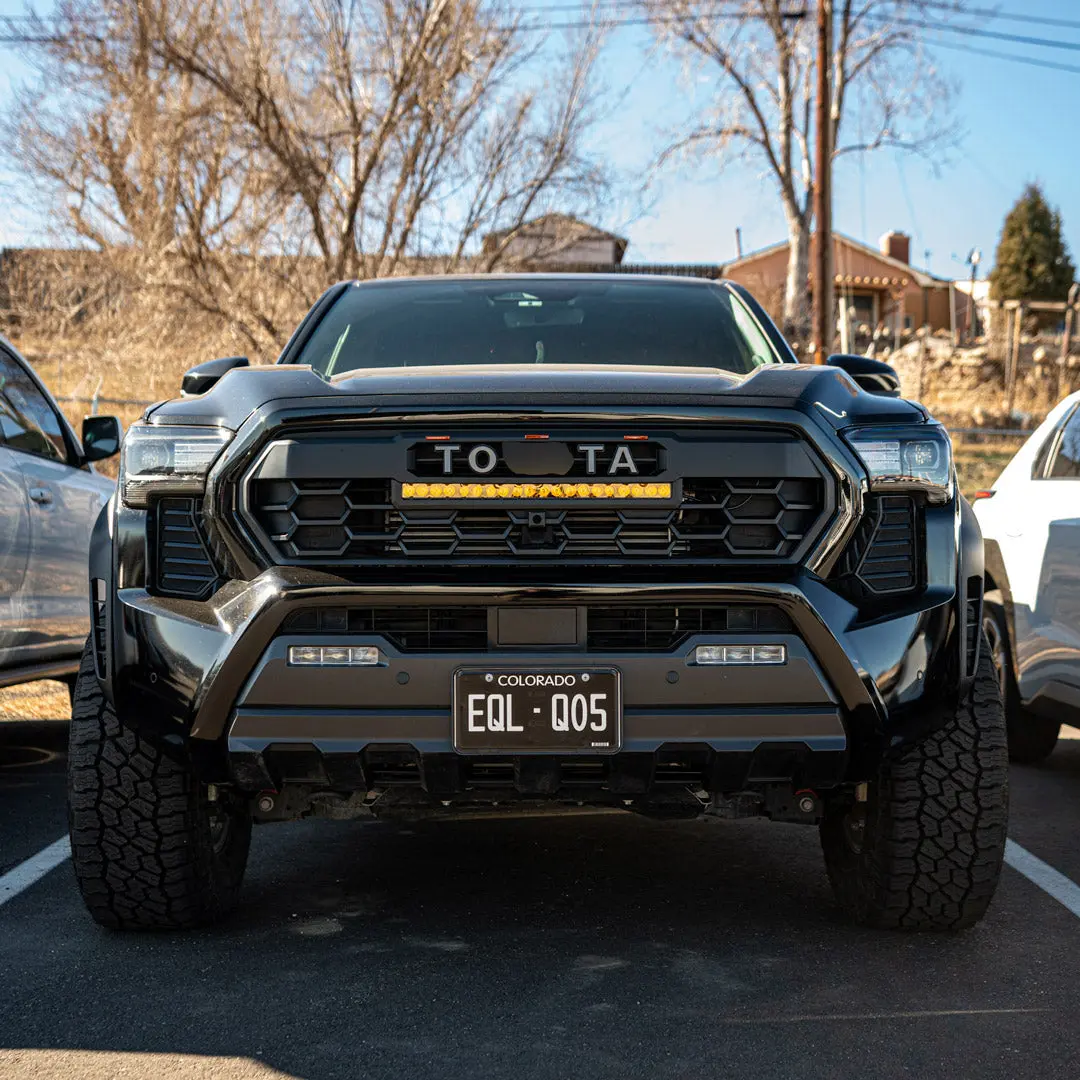 R4t - V2 Trd Pro Grille W/ Grille Lights + Amber Light Bar - Toyota Tacoma (2024+) 1