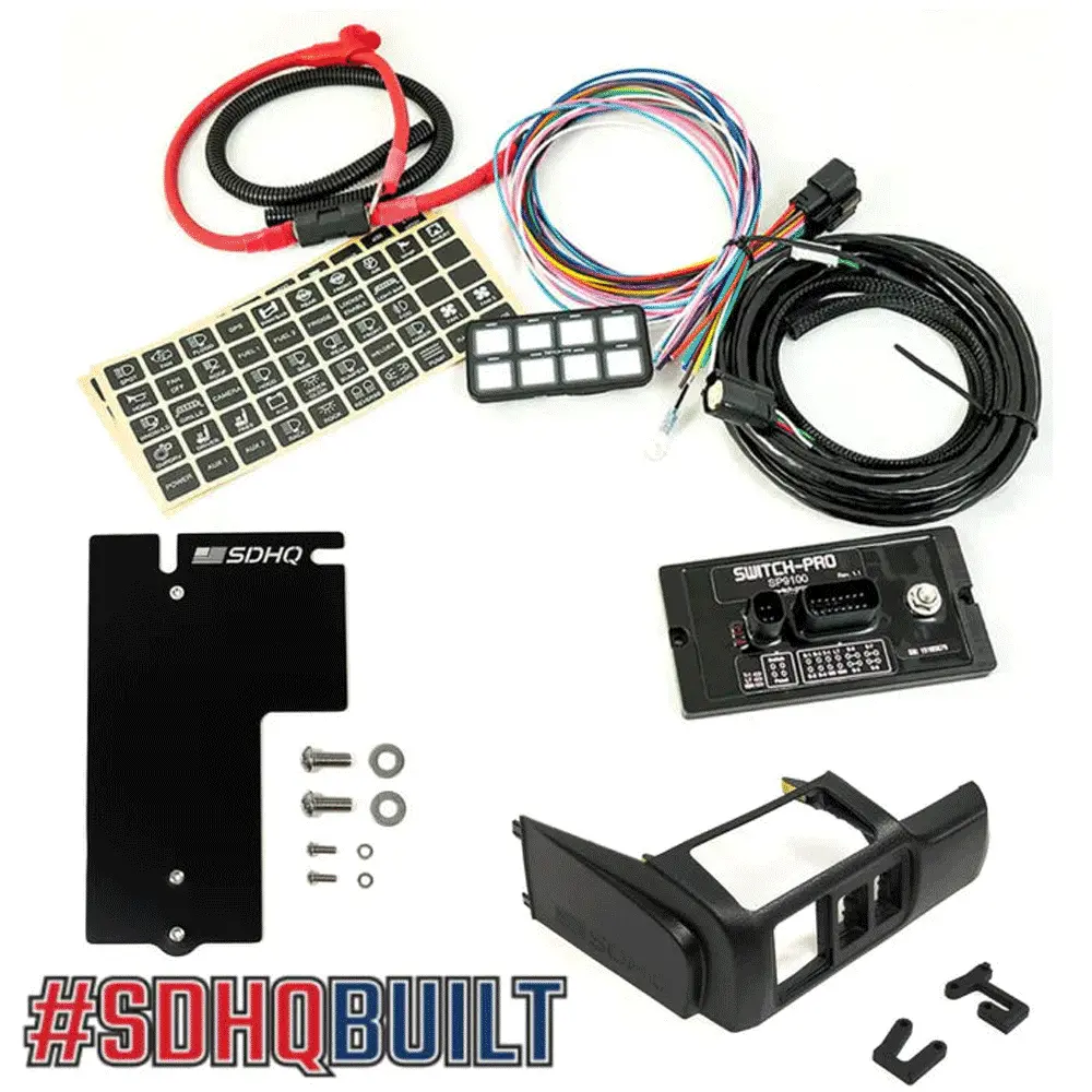 Sdhq - Complete Switch Pros Mounting Kit - Toyota 4Runner (2010-2024) 1
