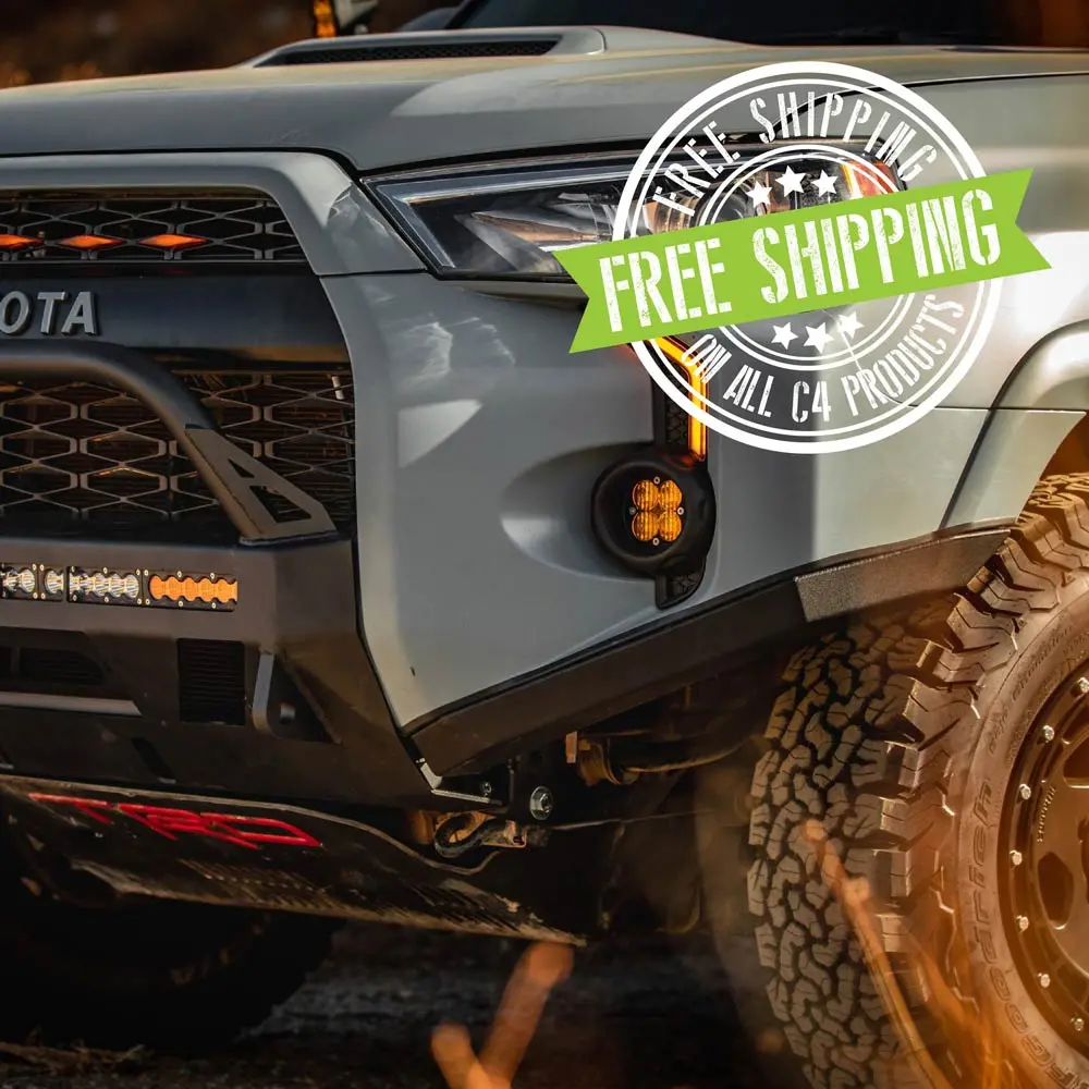 C4 Fabrication - Lo Pro Bumper High Clearance Additions - Toyota 4Runner (2014-2024) 1