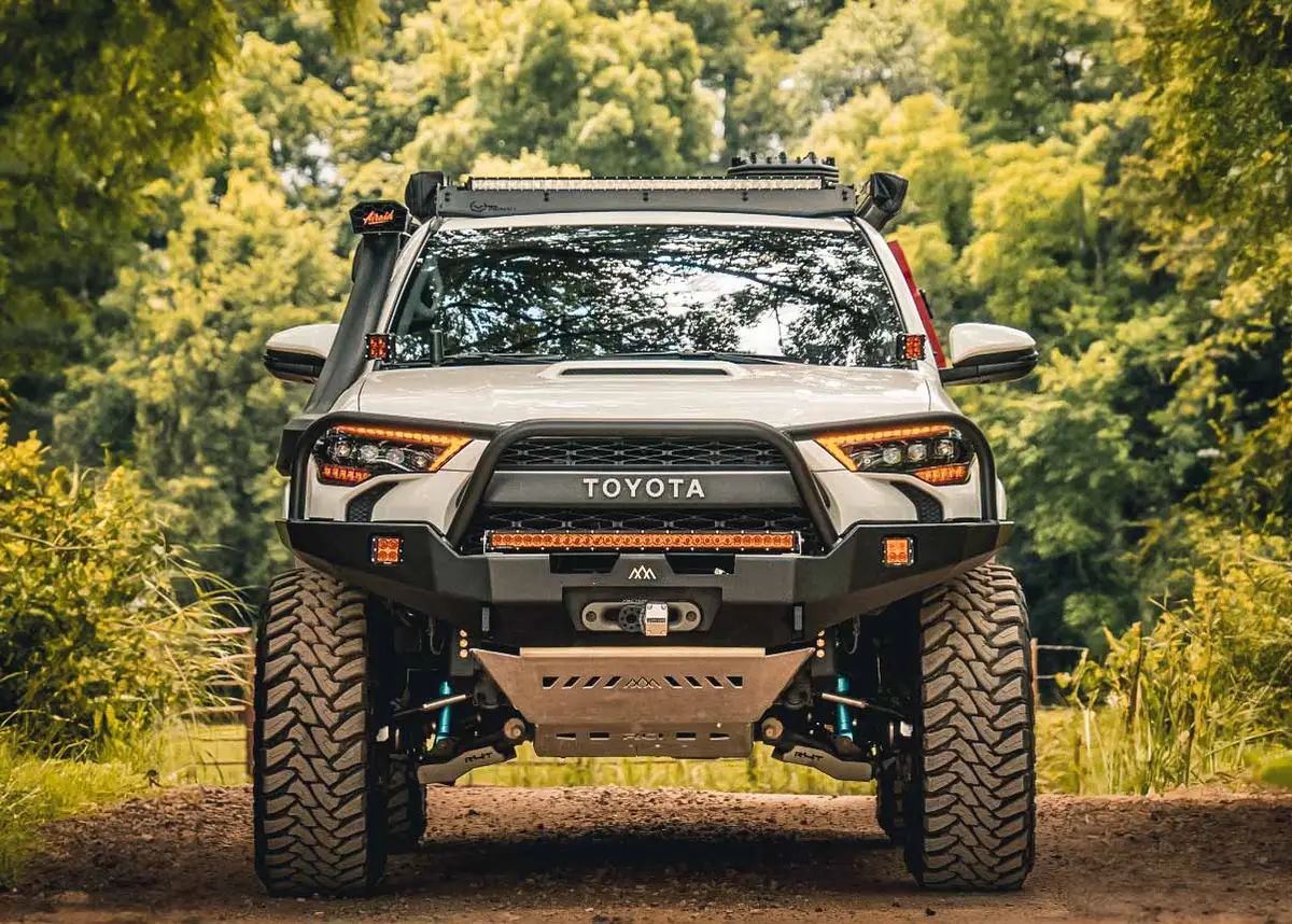 Backwoods Adventure Mods - Hi-Lite Overland Front Bumper (Bull Bar) - Toyota 4Runner (2010-2024) 1