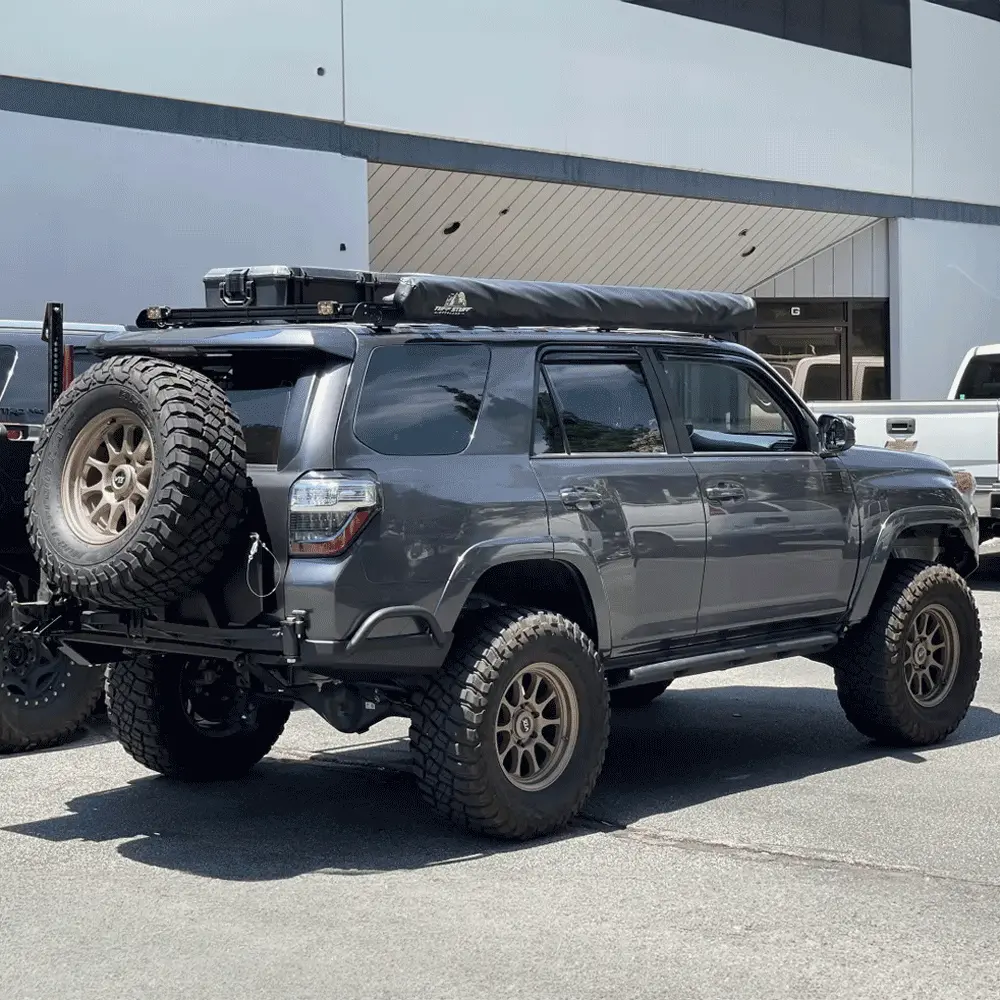 Nguyen Works - Dual Swingout Steel Plated Rear Bumper - Toyota 4Runner (2010+) 1