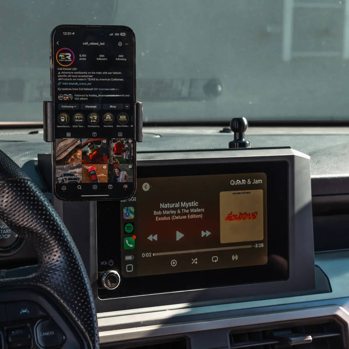 Cali Raised Led - Dash Mount - Toyota Tacoma (2024+) 1