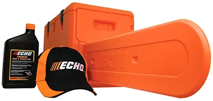 Echo Chainsaw Value Pack - Toughchest, Hat, Quart Bar & Chain Oil 1
