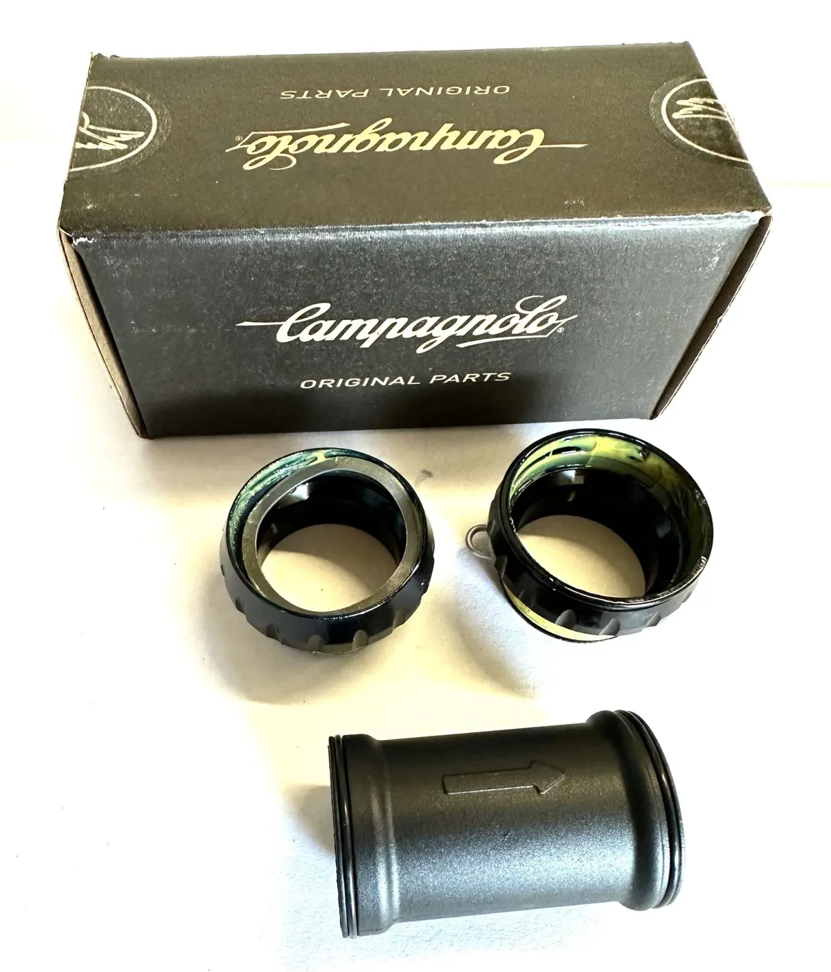Campagnolo Oc21-Prg Pro-Tech Bsc English Thread Outboard Bottom Bracket Cups New 1