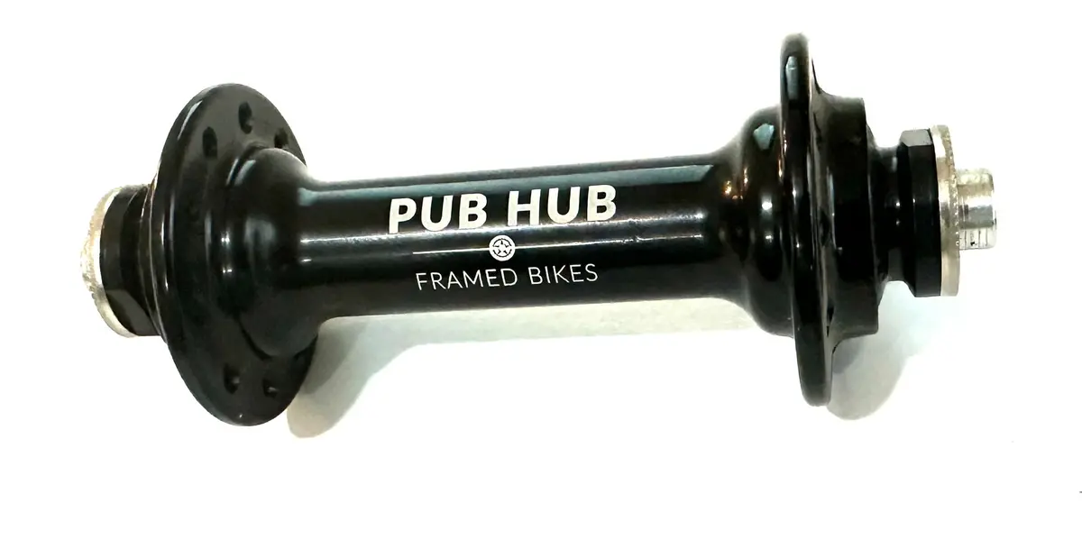 Front Bike Pub Hub Framed 100Mm 20H Qr Sealed Bearing New 1