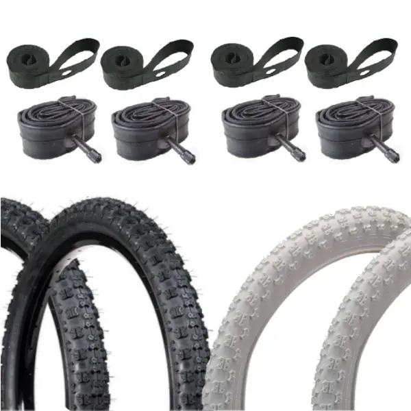 Kenda K50 Comp Iii 20" Bmx Tire Tube And Rim Strip Kit 1