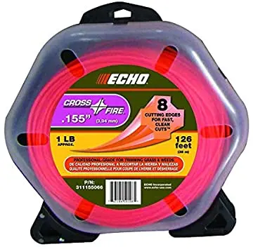 Echo Cross-Fire .155 Trimmer Line 1-Pound Donut (126 Feet) 311155066 1