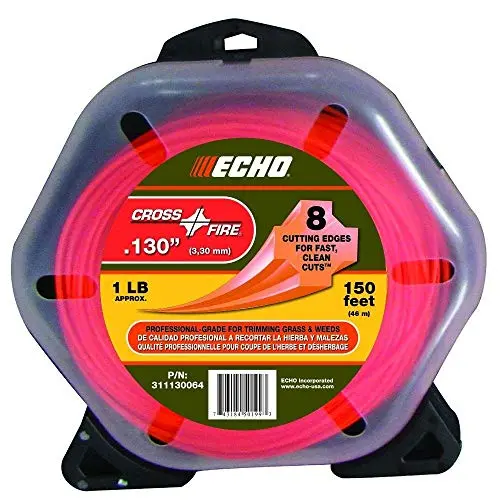 Echo Cross-Fire .130 Trimmer Line 1-Pound Donut (150 Feet) 311130064 1