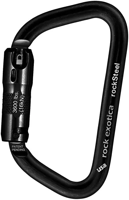 Rock Exotica Rocksteel Auto-Lock Carabiner 2