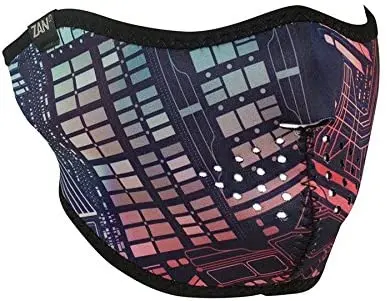 Neon Circuit Face Mask - Wnfm157h 1