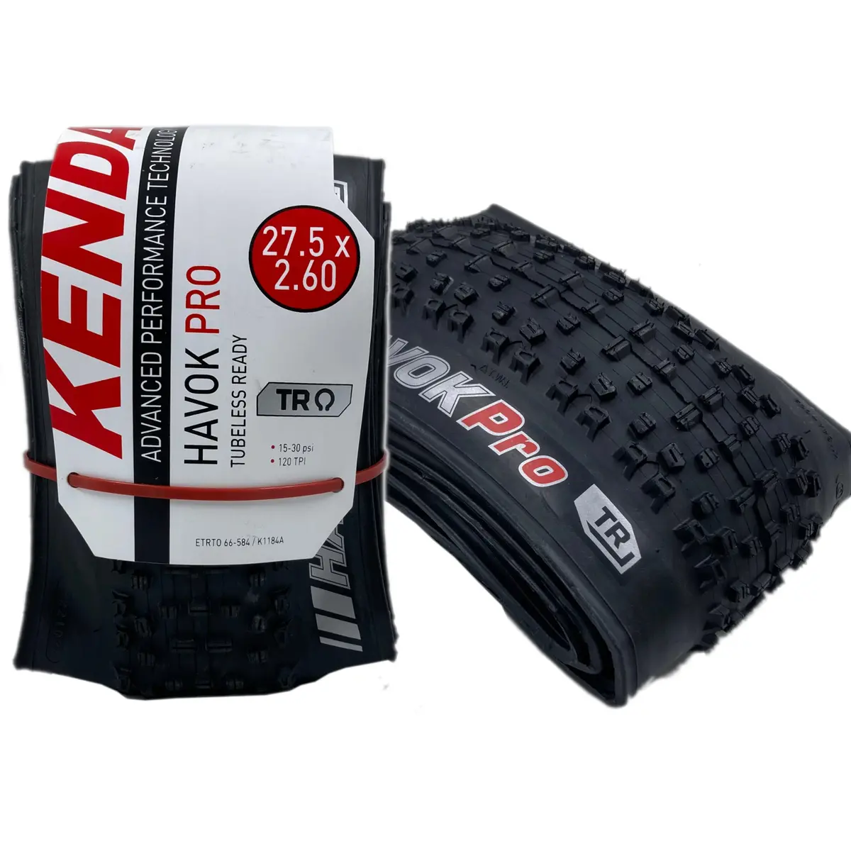 Kenda K1184 Havok Pro 27.5X2.60 Dtc Tubeless Ready Folding Tire 1