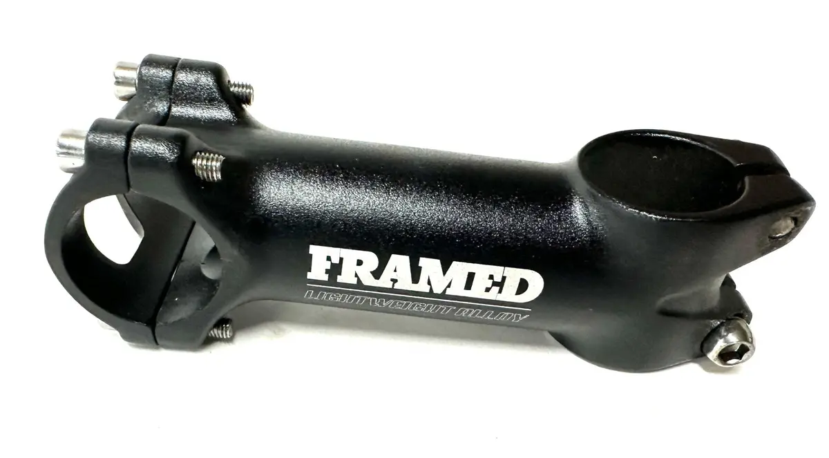 Framed Alloy 1-1/8" X 100Mm X 31.8Mm 6 Degrees Threadless Bike Stem Black New 1