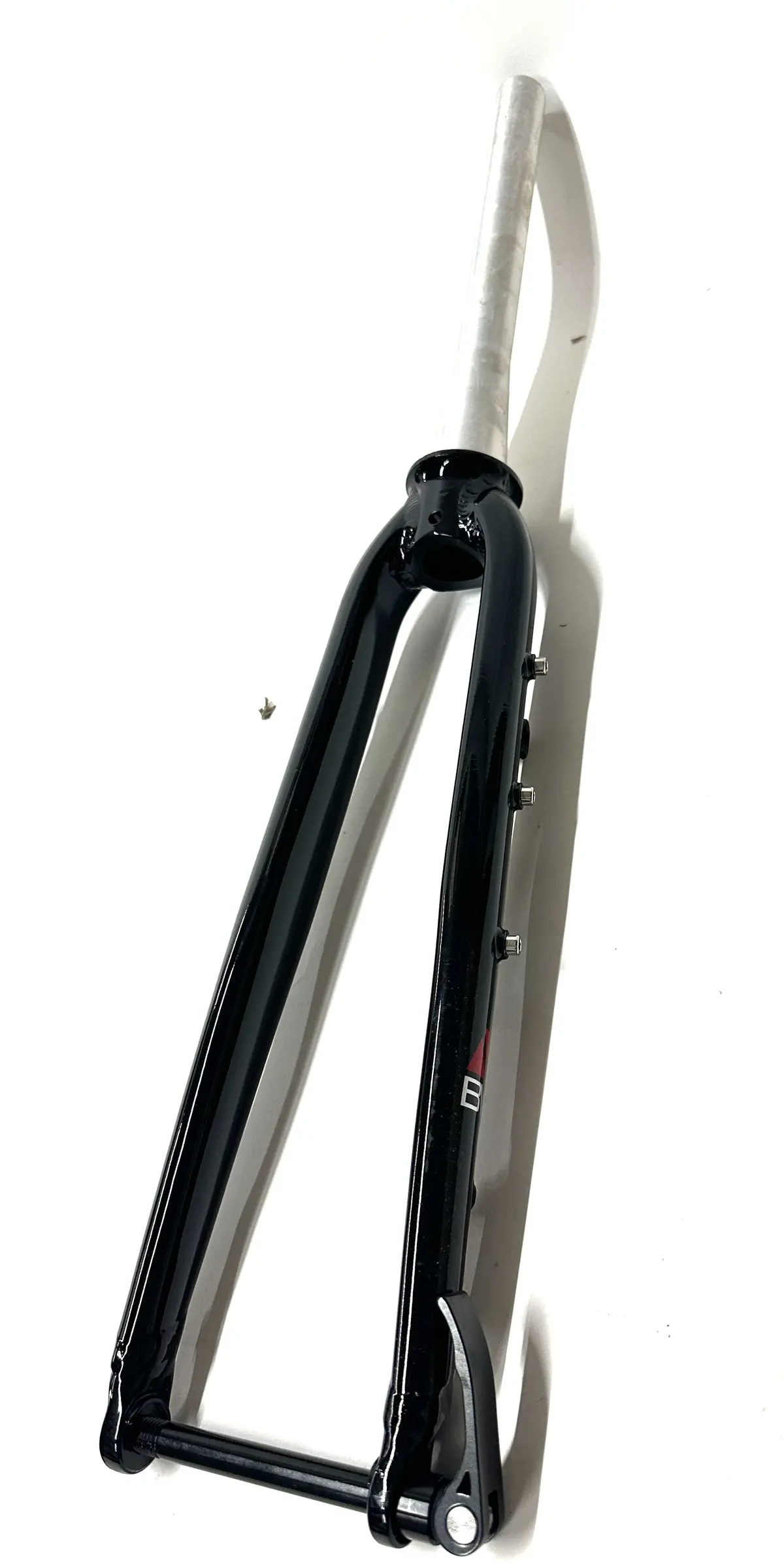 Framed 700C Alloy Gravel Road Bike Fork Tapered 100X12mm 210M Thru Axle Disc New 1