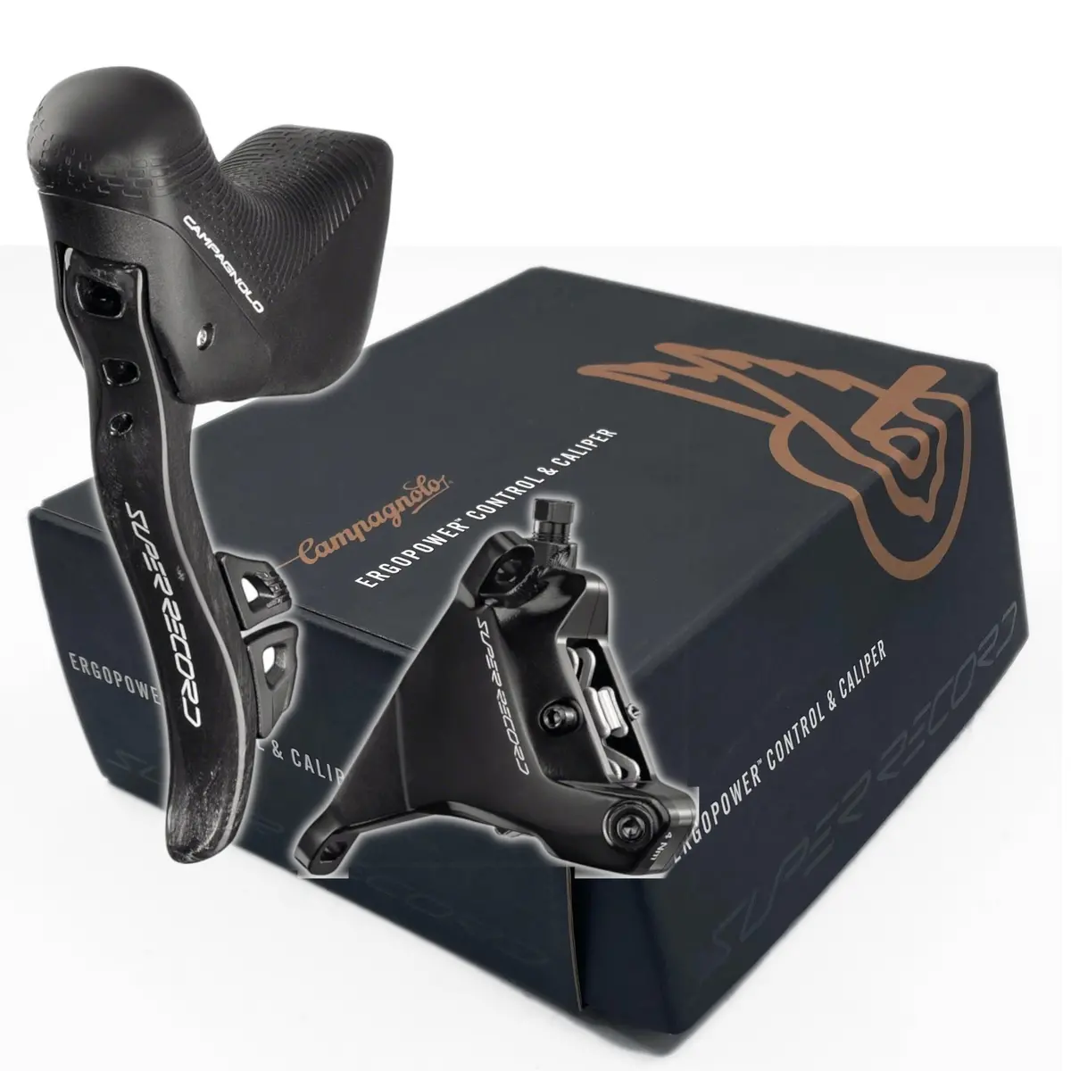 Campagnolo Super Record Wrl Hydraulic Disc Brake Left Hand Shifter/Caliper 160Mm 1