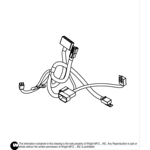 53490016 Harness Wright Mower 1