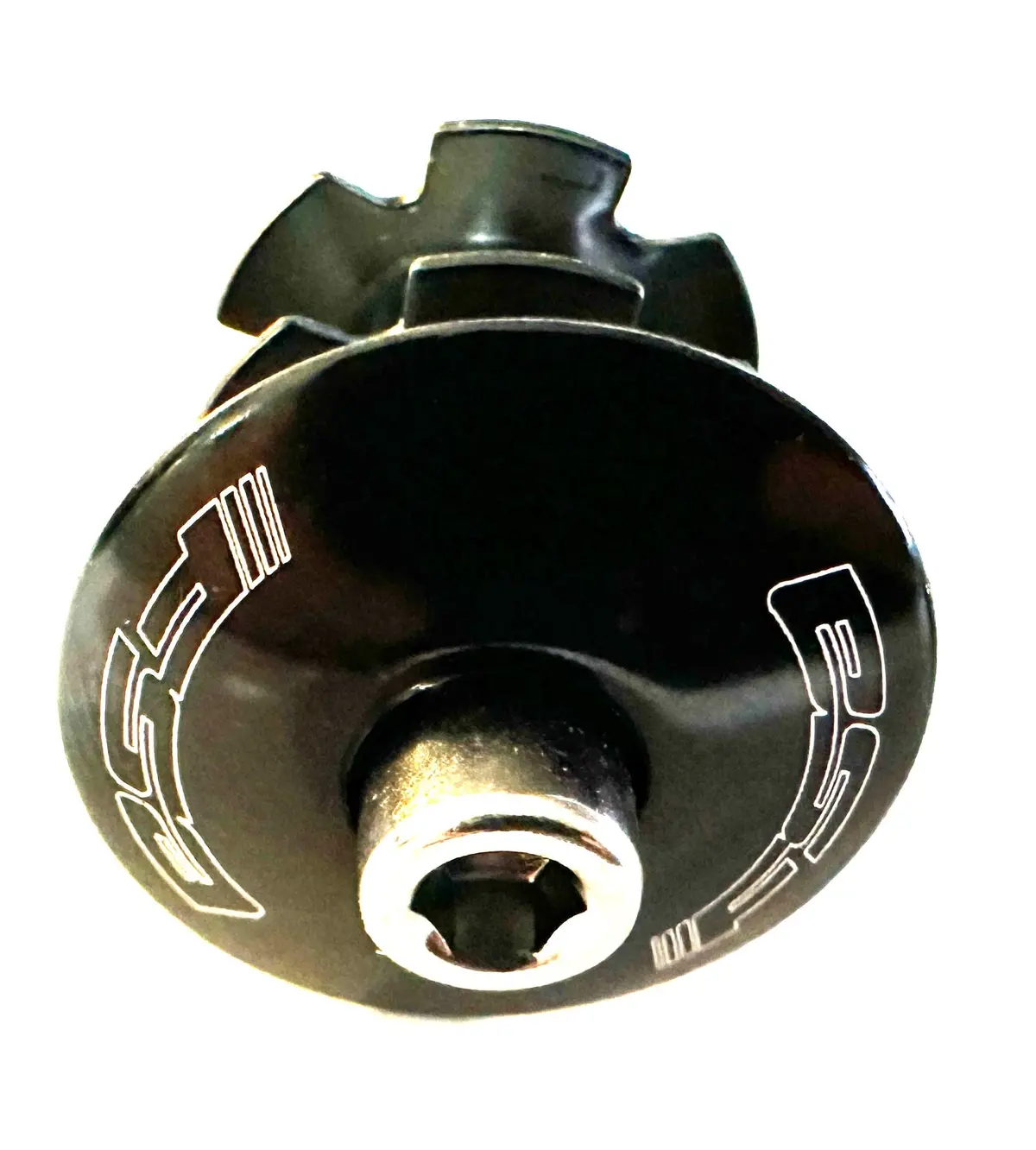 Fsa Bicycle Bike Black Alloy Headset Star Nut & Top Cap Set  1-1/8" New 1