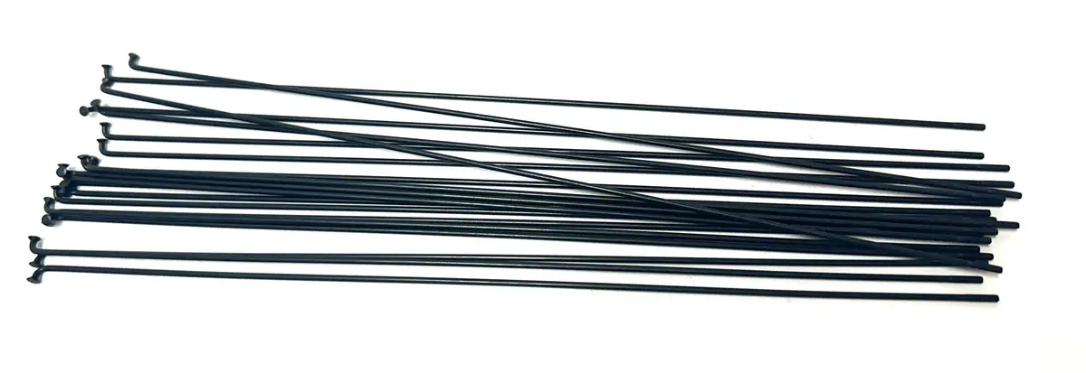 Dt Swiss Champion Round Black Spokes Black J-Bend 2.0 Mm 183Mm 20/Count 1