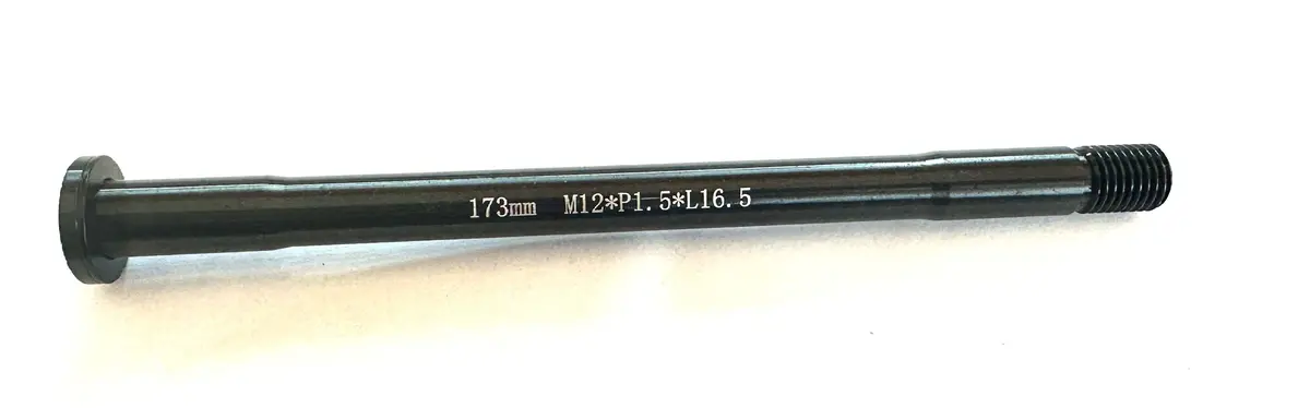 Alloy Bike Rear Thru Axle 12Mm X 173Mm M12*P1.5*L16.5  1.5 Thread Pitch New 1