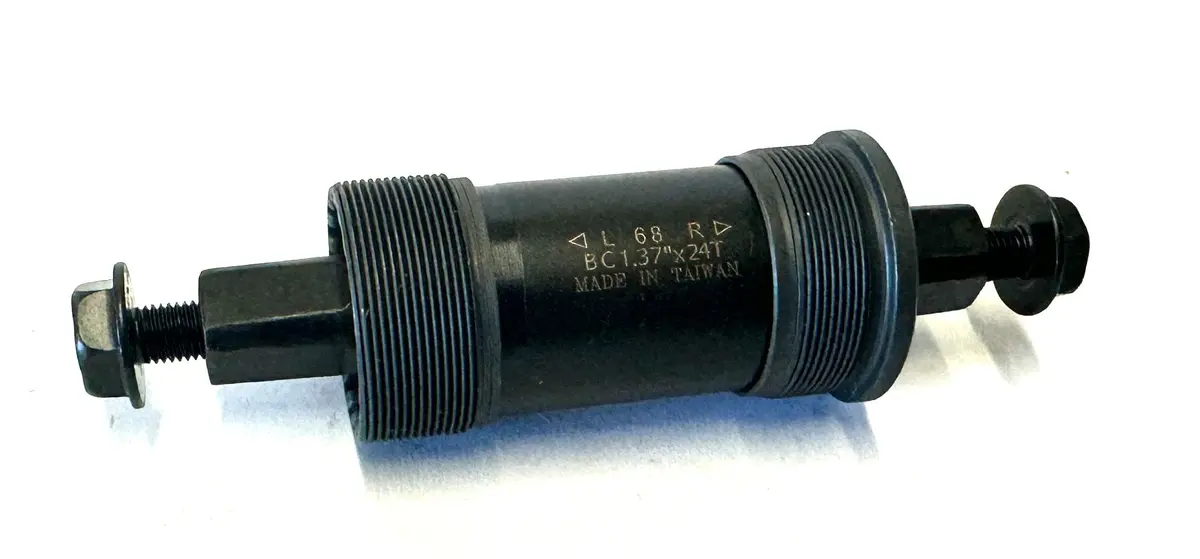 68 X 107Mm Bc-1.37X24t Bike  Bsa Square Taper Sealed Bottom Bracket Bb New 1