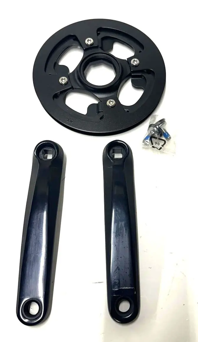 16 Protour Lasco 175Mm Square Taper 42 Tooth Sprocket E-Bike Crankset New 1