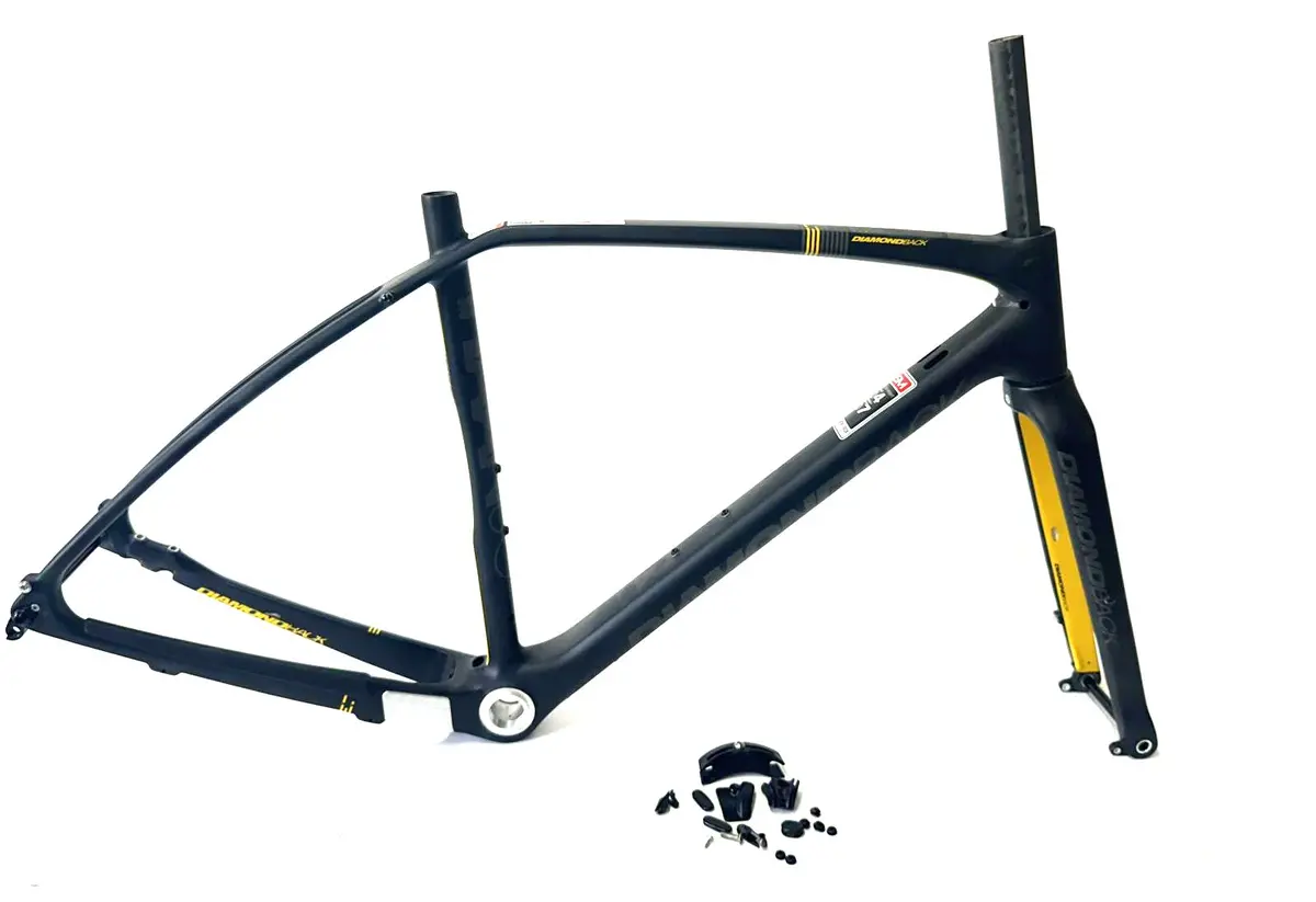 2017 Diamondback Haanjo Comp Carbon 50Cm Sm Gravel Road Bike Frame Fork New 1