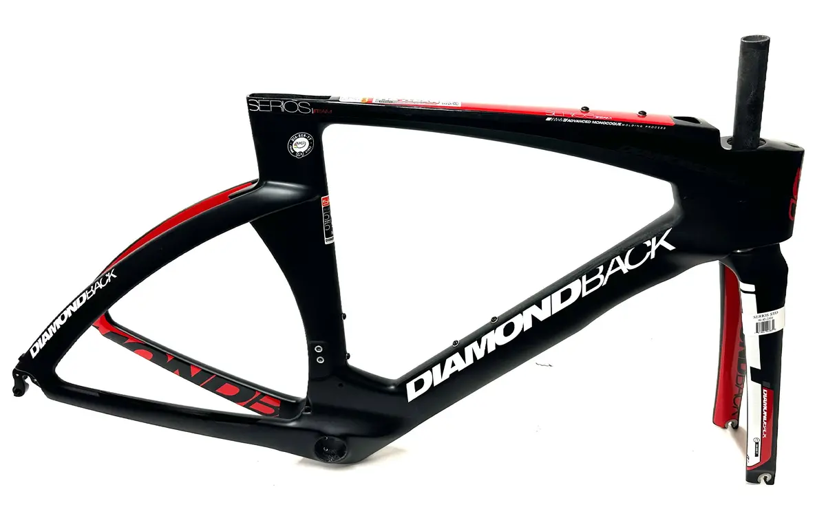2018 Diamondback Serios Std 50Cm Carbon 700C Tri Tt Bike Frame Fork New Nos 1