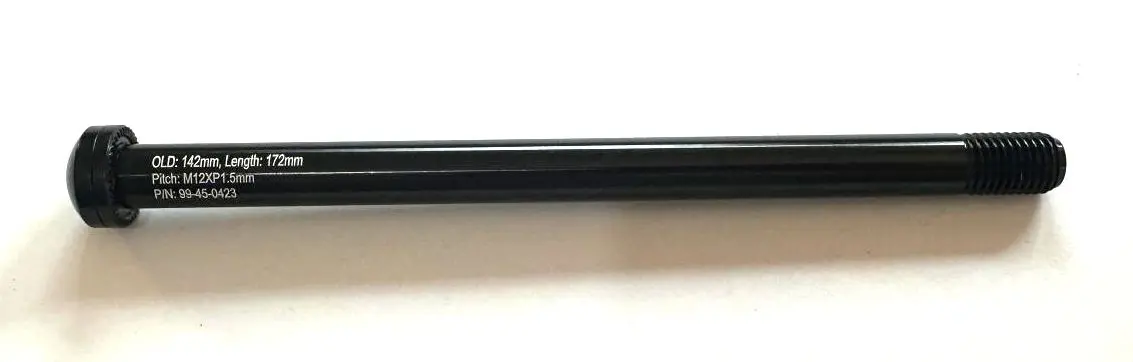 Alloy Bike Rear Thru Axle Old 142Mm 12Mmx172mm Bolt Ø12.0*152.0L*M12(P1.5)*20.Ol 1