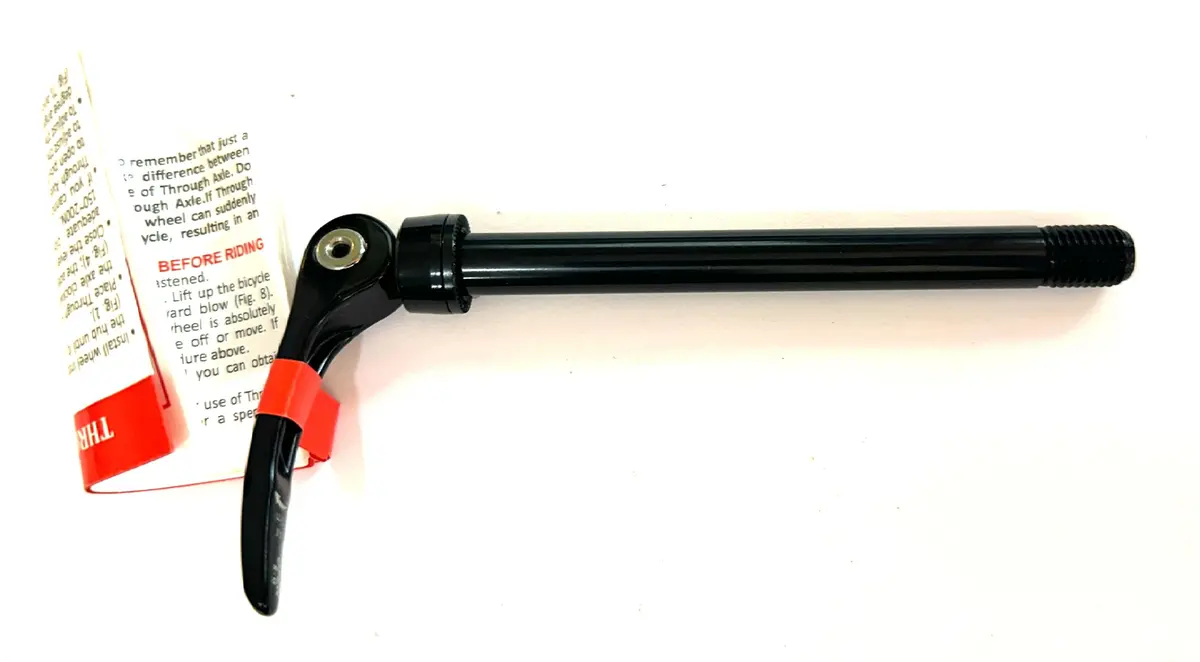 Diamondback Alloy Front Qr Thru Axle 12Mm Old: 100Mm Length: 125Mm Pitch 1.5Mm 1