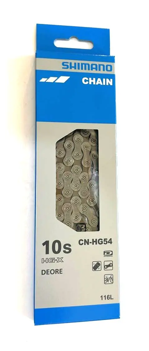 Shimano 10 Speed Chain Cn-Hg54 Deore Dyna-Sys Mtb Bike Chains 116L New 1