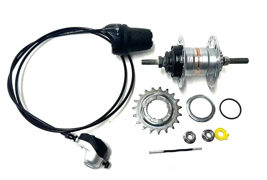 Shimano Nexus Inter3 Internal 3 Speed Hub Sg-3R40 36 Hole Rear Hub Set 1