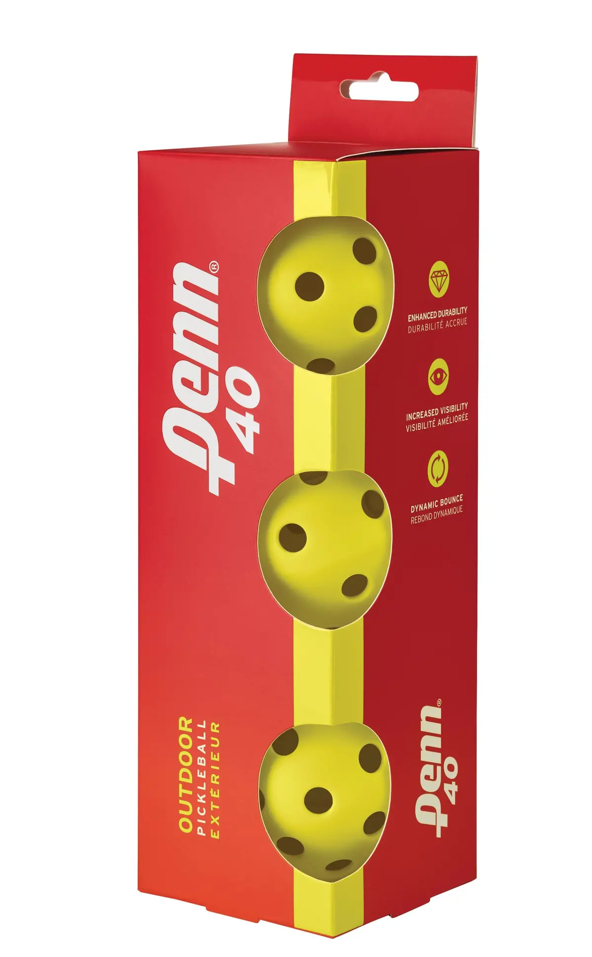 Penn 40 Outdoor Pickleball 3Pk 1
