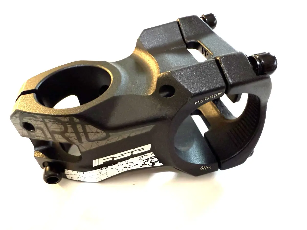 Fsa Grid Alloy Bike Stem Ø35mm Clamp 6° Rise 50Mm Length 1 1/8Th" New 2