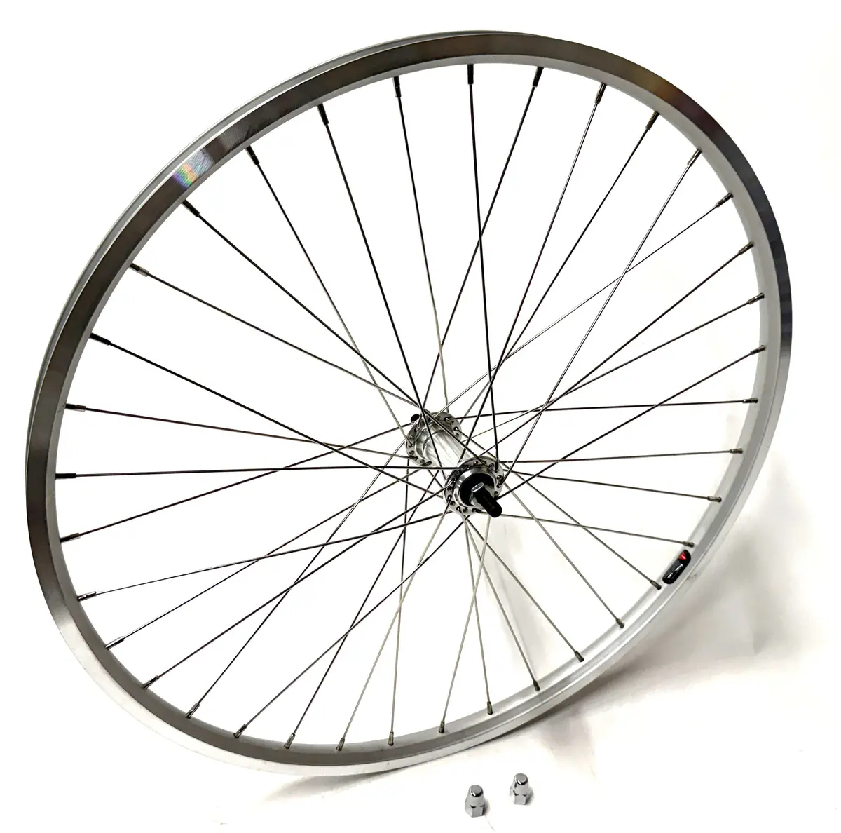 Front Alloy Bike Front 26" 1.5-2.0"  Wheel Bolt On 100Mm Spacing 36H Rim Brake 1
