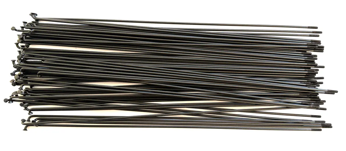 Dt Swiss Champion Round Black Spokes Black J-Bend 2.0 Mm 260Mm 100/Count Bulk 1