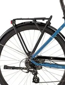 Carrymore Tubular 700C Alloy Black Rear Cargo City Road Bike Bicycle Rack 1