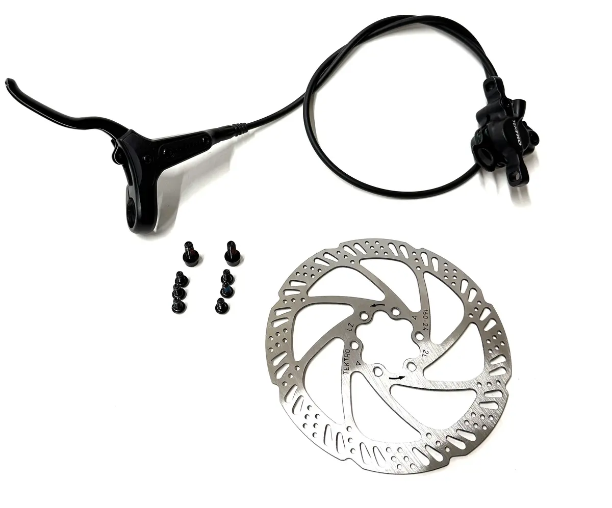 Tektro Hd-M285 Hydraulic Mtb Front Disc Brake Set 760Mm + 160Mm Rotor 1
