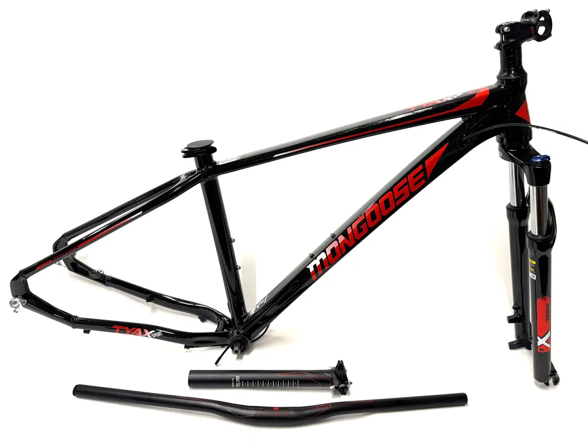 Mongoose Tyax Sport 29" Alloy 148Mm Disc Hardtail Small Frame + Fork + Parts 1