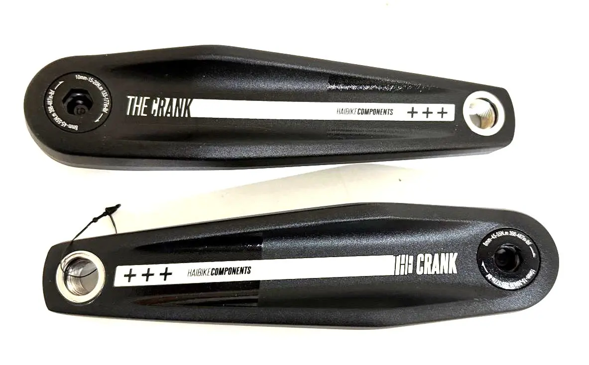The Crank 170Mm Isis E-Bike Haibike Hb-32 Samox Crankset Alloy Armset New 1