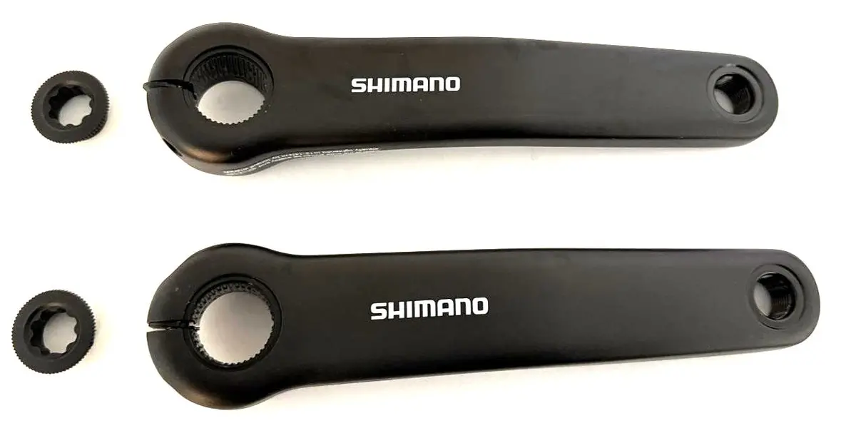Shimano Steps Fc-E6100 170Mm Black Crank Arm Set Ebike Electric Bike New 1
